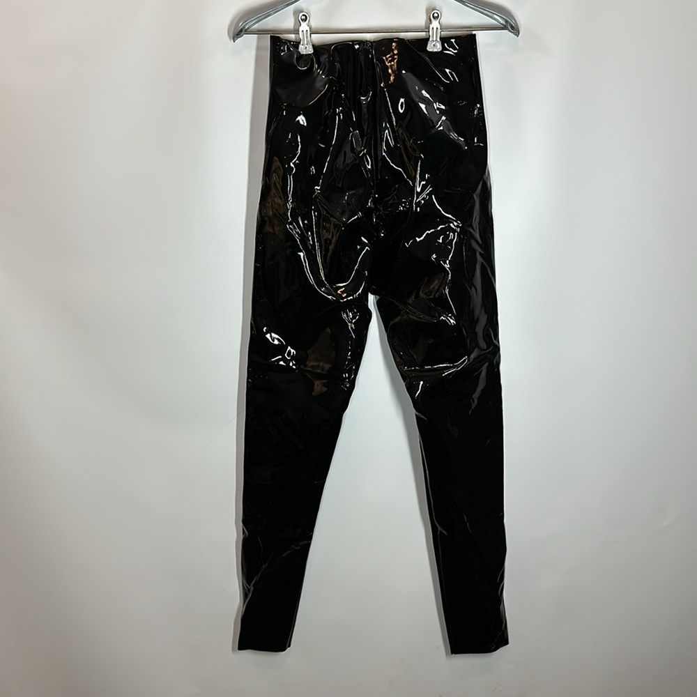 Commando | NWT Women’s M Medium Faux Patent Leather Leggings Pants SLG25 - Picture 8 of 8